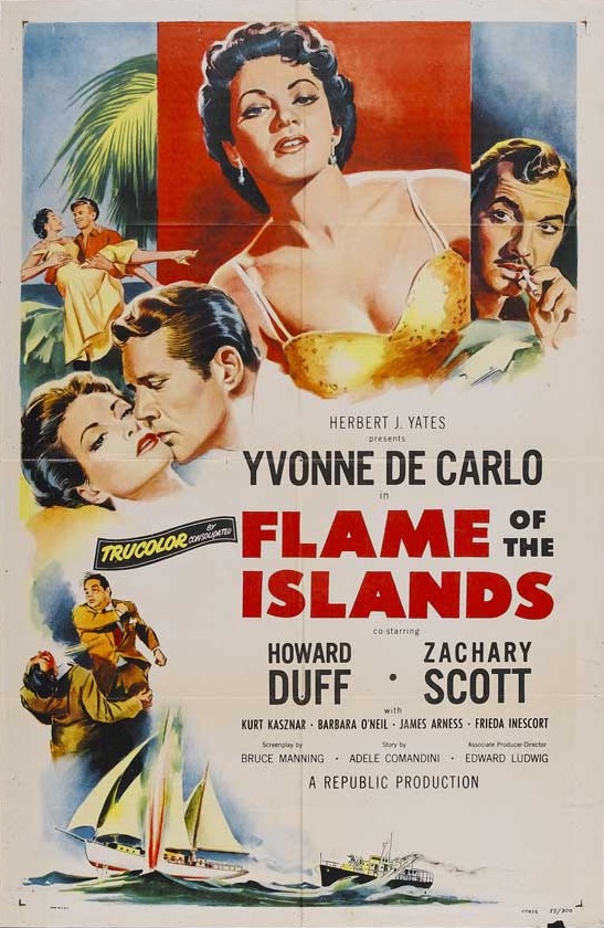 دانلود فیلم Flame of the Islands 1955 شعله جزایر