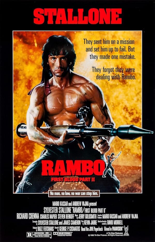 دانلود فیلم Rambo: First Blood Part II 1985 رمبو: اولین خون قسمت دوم